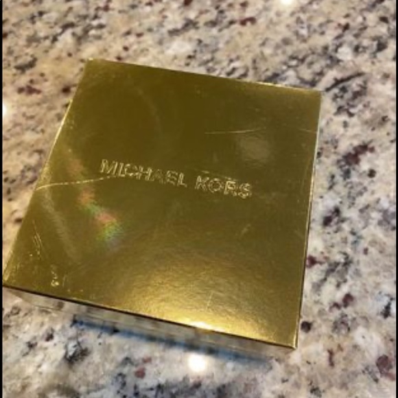 Michael Kors Oversized Tibby Pavé Gold-Tone Watch and Strap Set - Picture 3 of 4